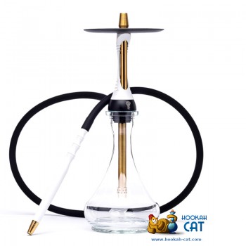 Кальян Alpha Hookah Model S White Cosmo (Альфа Хука Модель С Белый Космо)